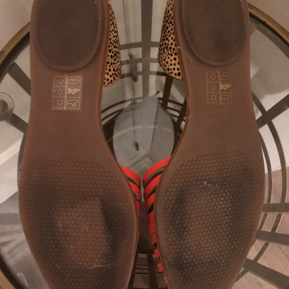 Dolce Vita Flats Leopard and Coral - Picture 5 of 5